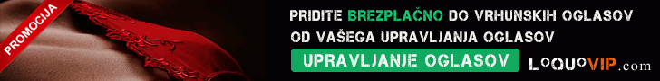 Promocija NAJBOLJŠI IN NAČRTOVANI Oglasi Brezplačno na loquovip.com